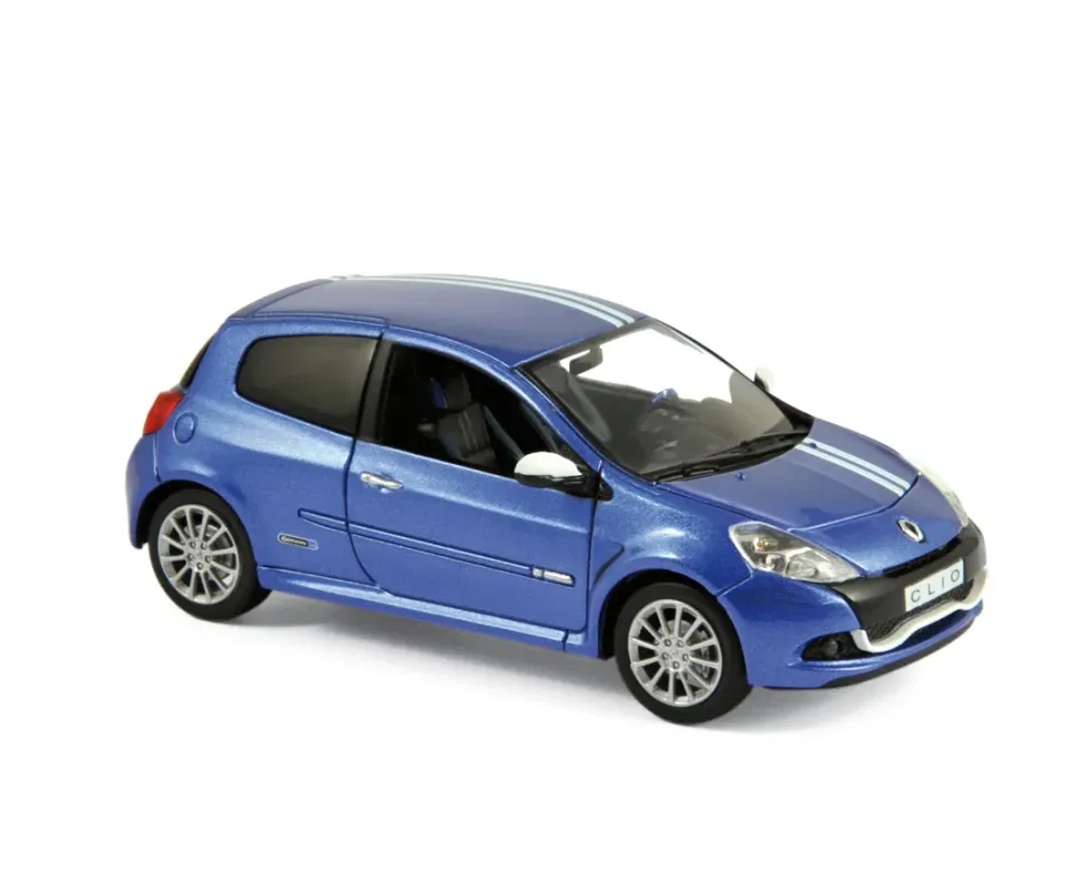 Norev Renault Clio R.S. Gordini 2009 miniature 1/43 bleue