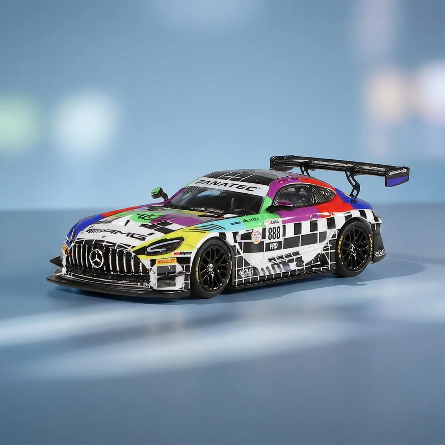 NZG Mercedes-AMG GT3 voiture miniature 1/64 course