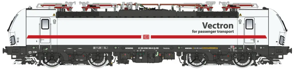 MINIS BR 193 Vectron locomotive électrique DBAG ICE-L Ep.VI