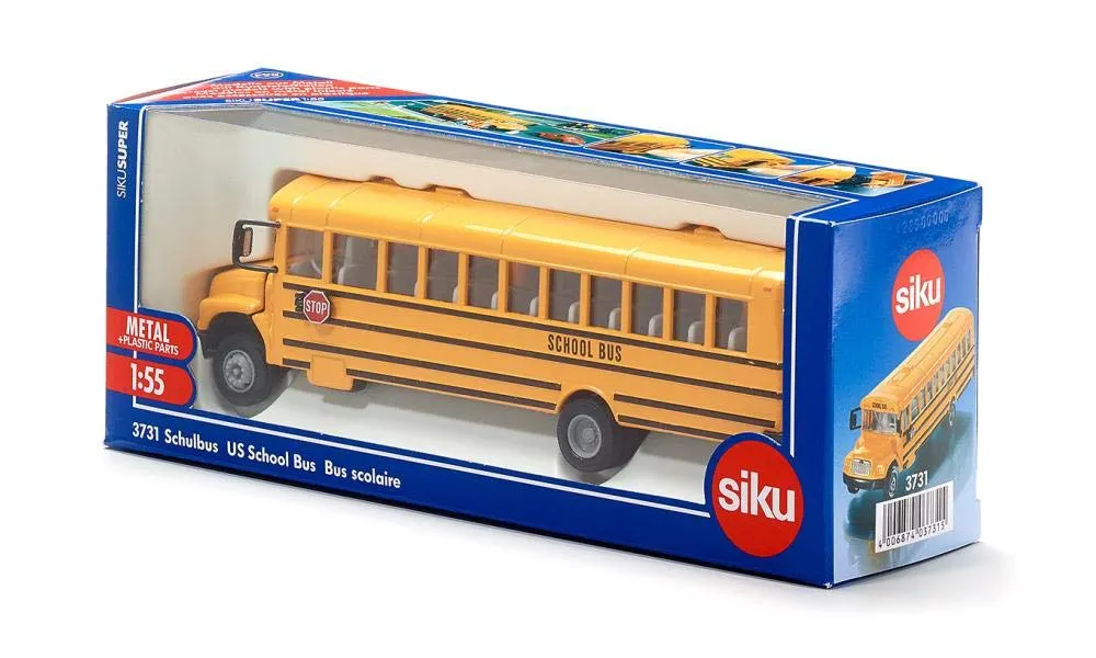 Siku Super 3731 bus scolaire américain miniature 1/55 jaune