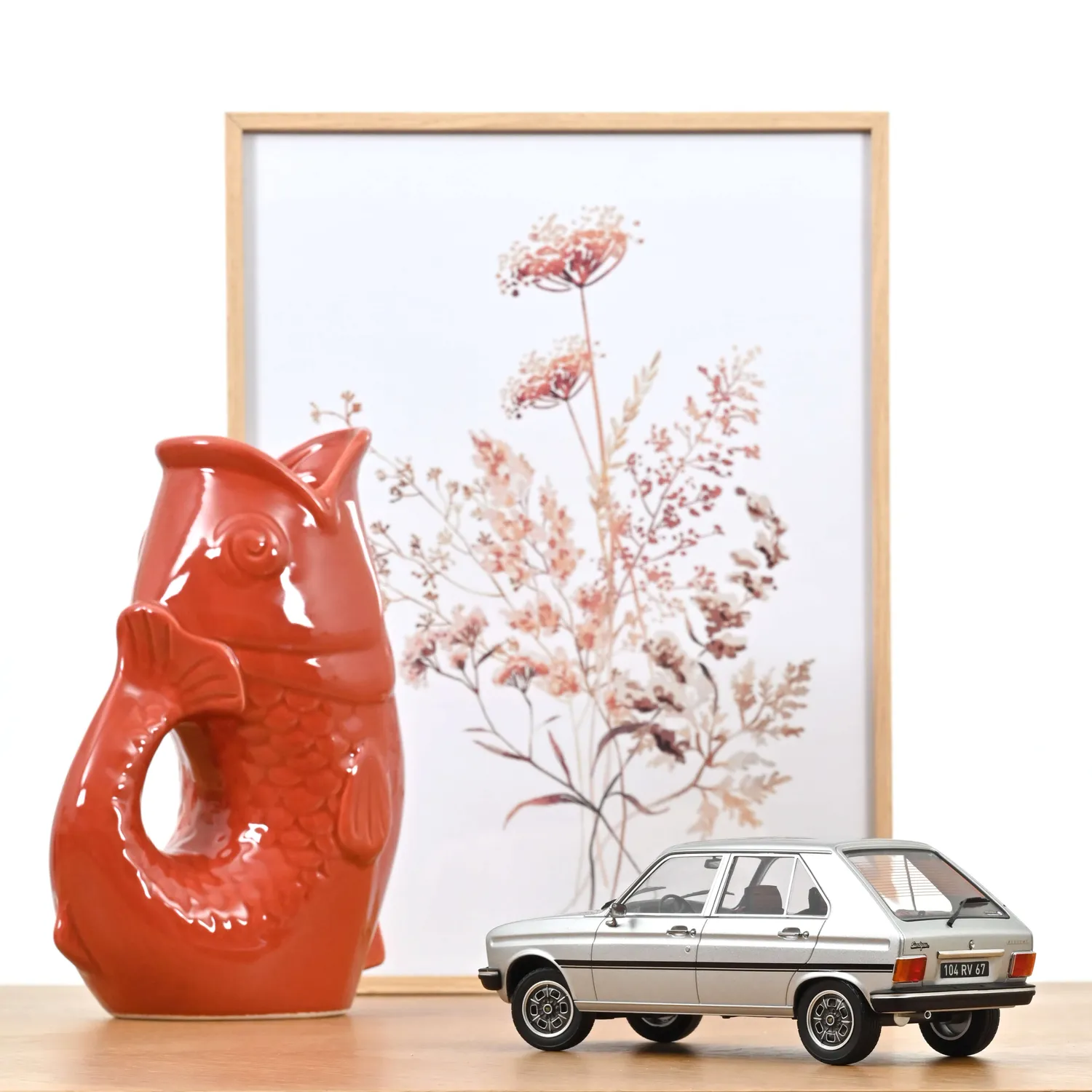 Norev Peugeot 104 Sundgau 1978 voiture miniature 1/18 gris 300 pcs