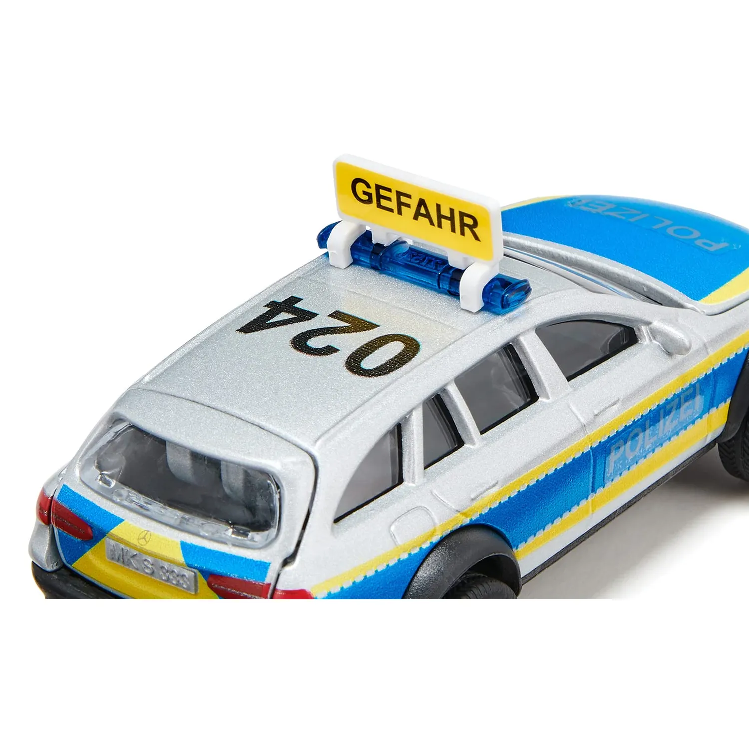 Siku Mercedes Classe E Police 2302 miniature 1/50 bleu