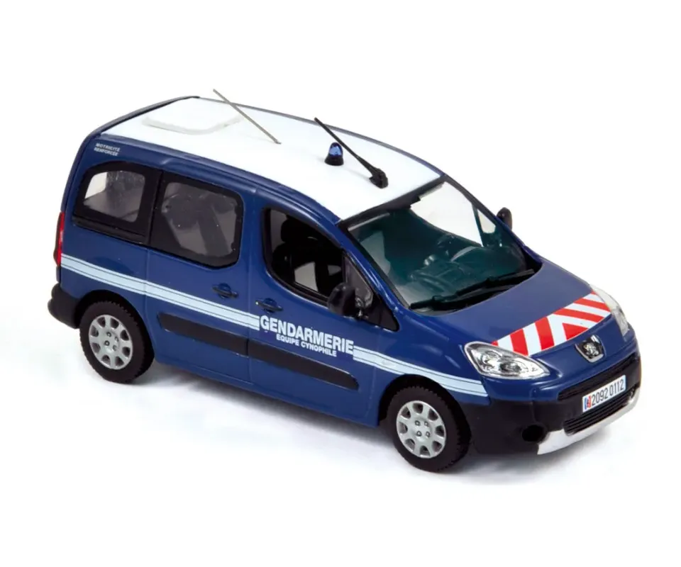 Norev Peugeot Partner 2008 miniature 1/43 gendarmerie cynophile
