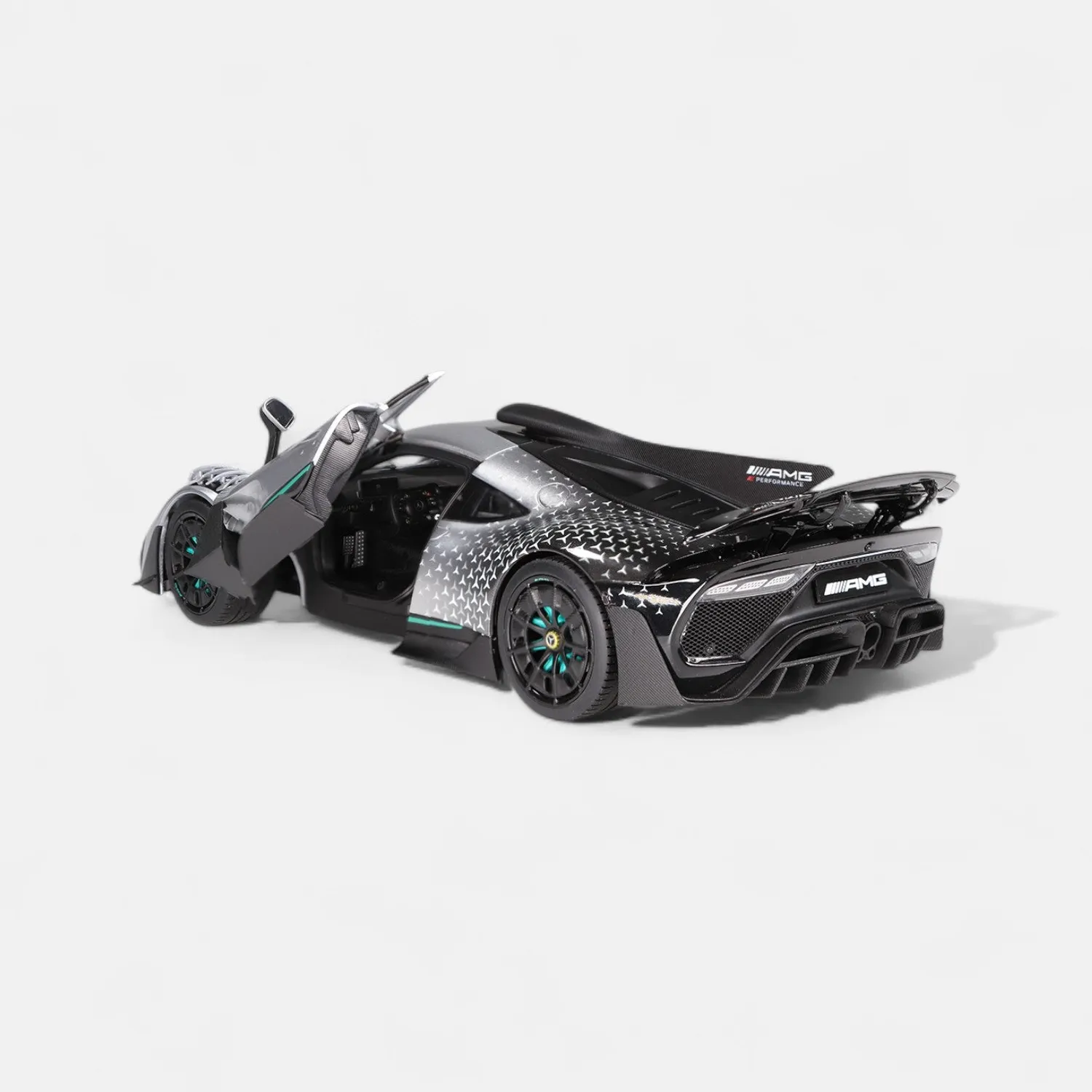 NZG Mercedes-AMG ONE Race Stars voiture miniature 1:18 capot amovible