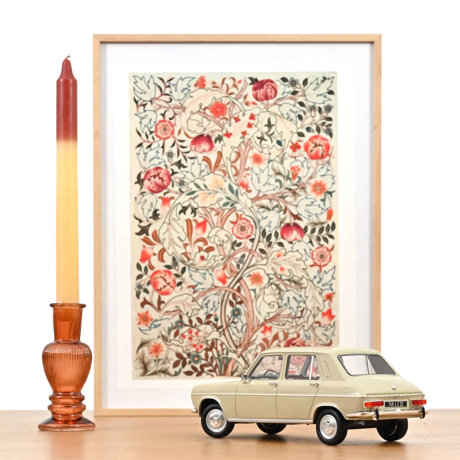 Norev Simca 1100 GLS 1968 voiture miniature 1/18 beige 200 pcs