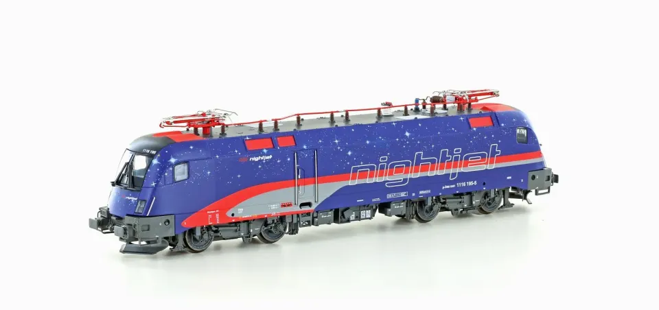 MINIS Rh 1116 195 Taurus locomotive Nightjet H0