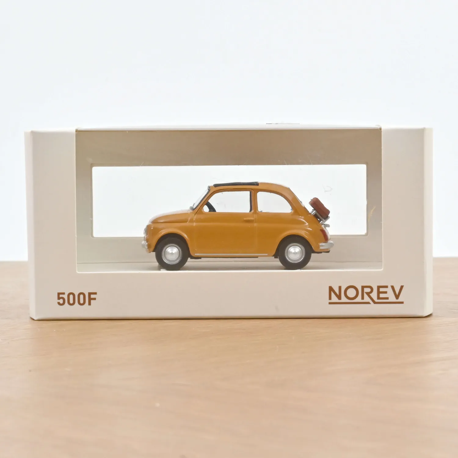 Norev Fiat 500 F 1965 jet-car 1/43 jaune positano