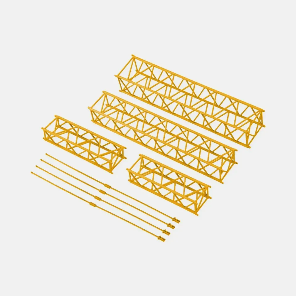 NZG Liebherr LTM 11200-9.1 kit 1:50 fléche 36m