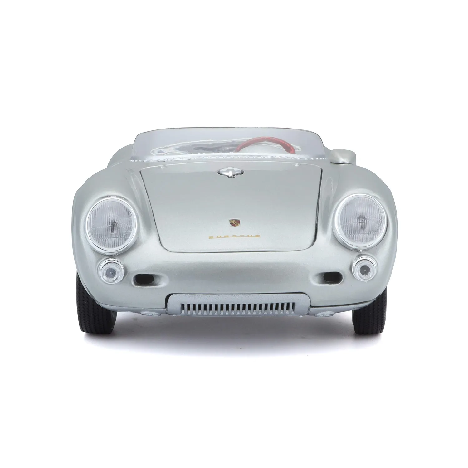 Maisto Porsche 550A Spyder miniature 1/18 grise
