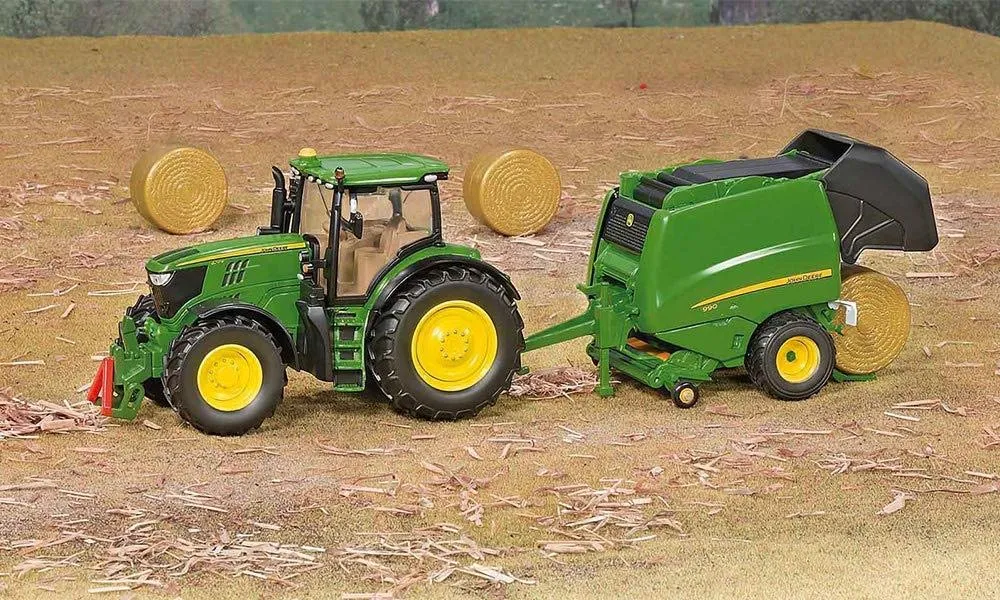 SIKU Farmer 2465 presse à balles John Deere 990 métal 17,3 cm