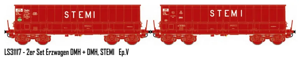 MINIS DMH SNCF Stemi wagon minerai lot 2 Ep V