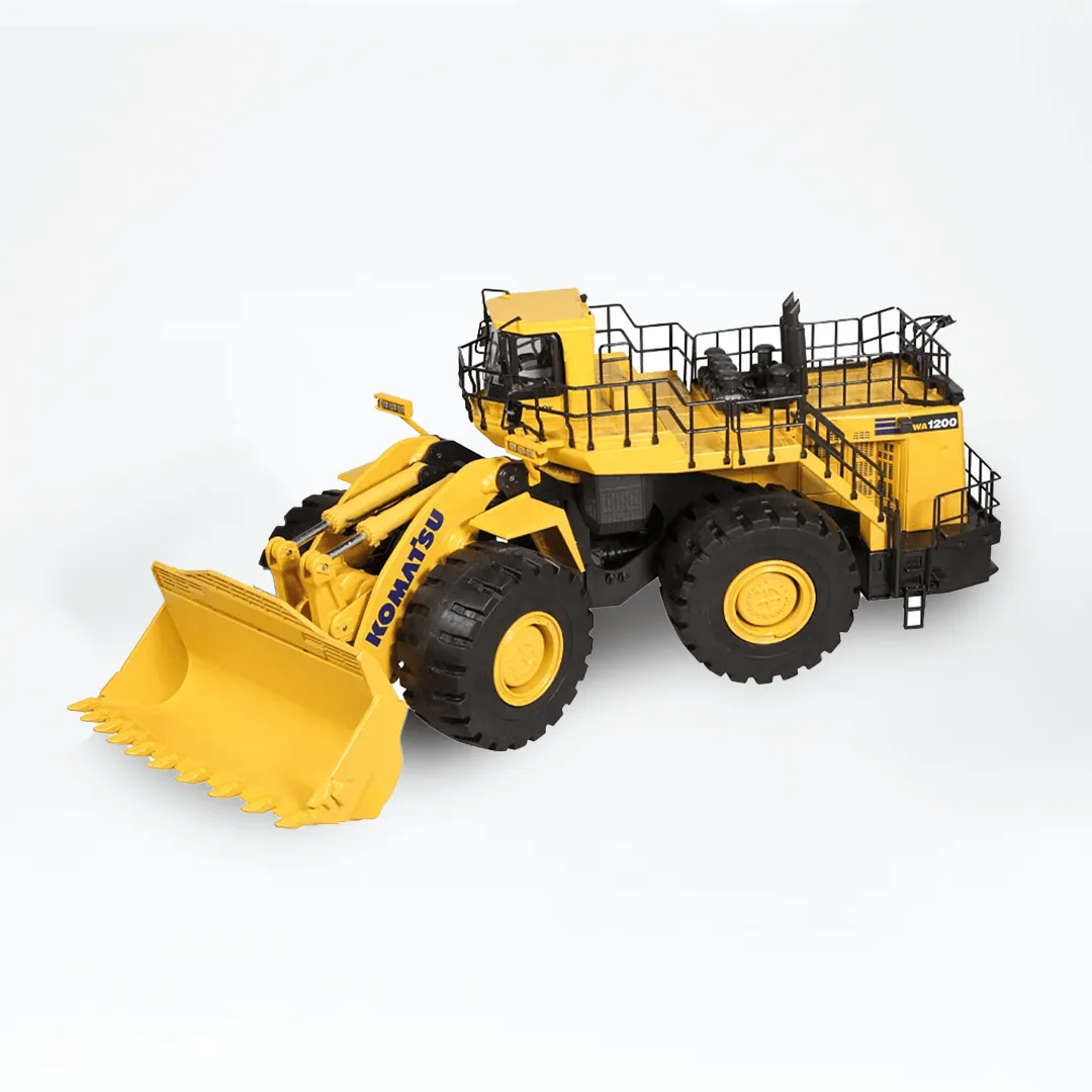 Komatsu WA1200 chargeuse miniature 1:50 métal articulé
