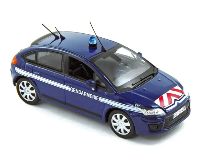 Norev Citroën C4 2009 Gendarmerie miniature 1/43