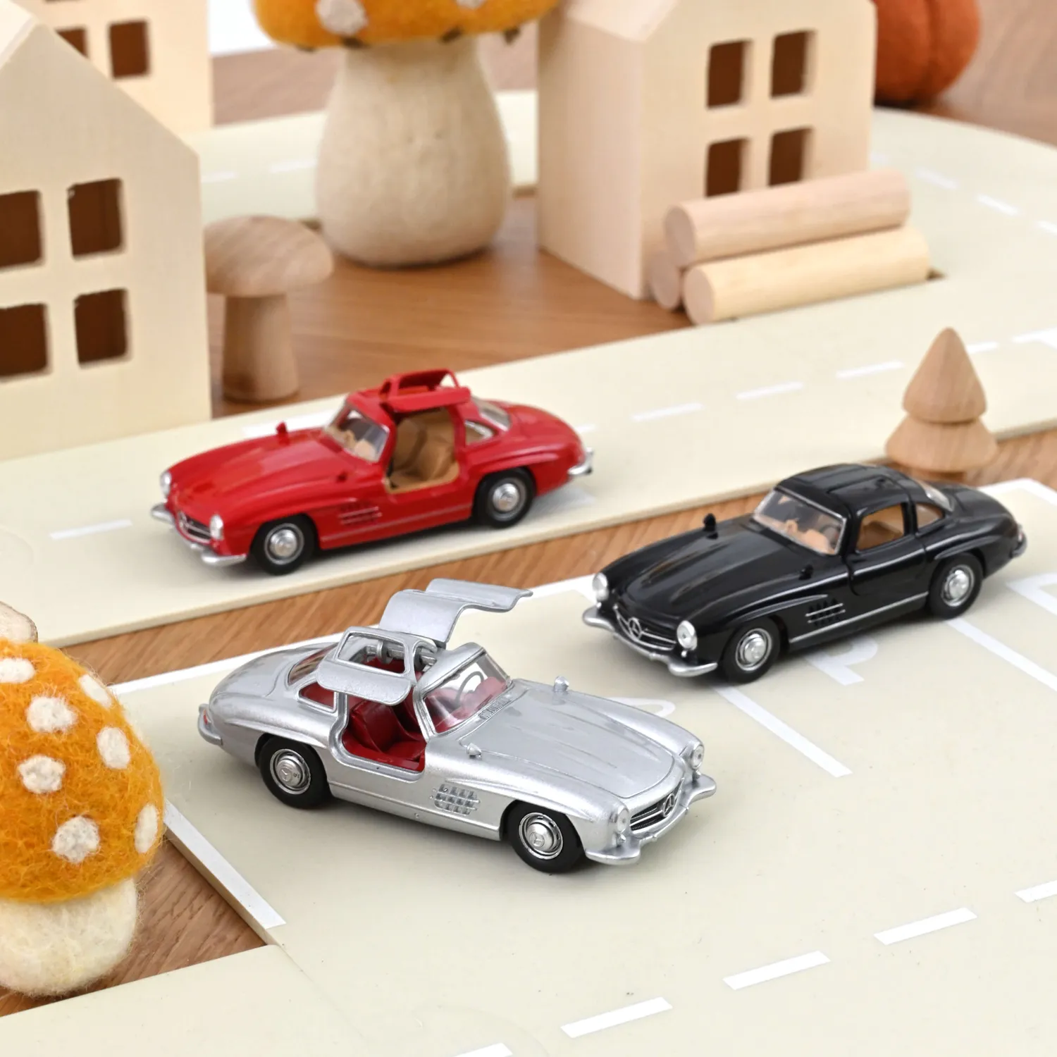 Norev Jet-car Mercedes 300 SL 1954 miniature 1/43 argent