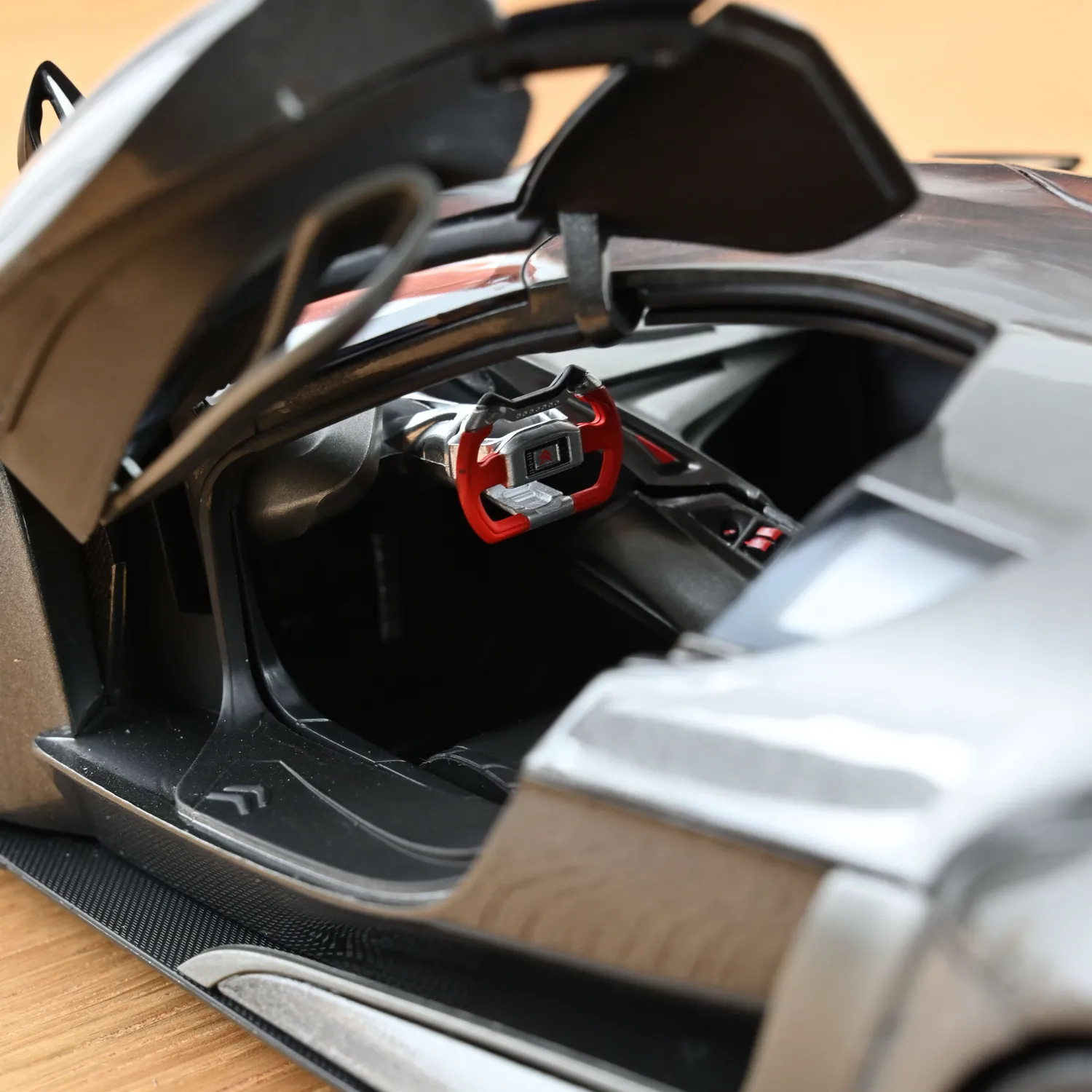 Norev GT by Citroën 2008 miniature 1/18 gris concept 200 pcs