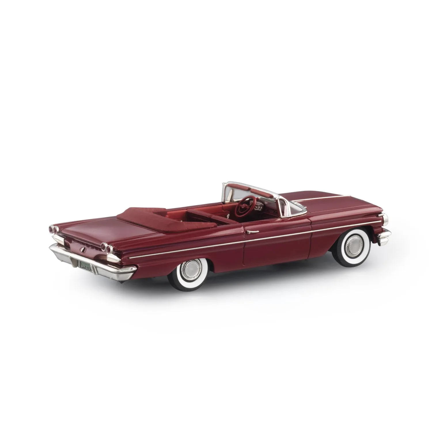 Brooklin Collection 1960 Pontiac Catalina miniature rouge