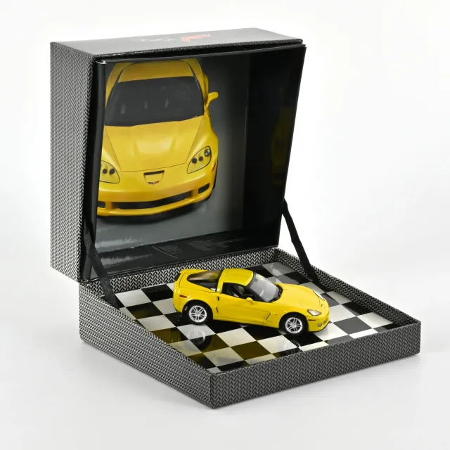 Norev Chevrolet Corvette Z06 miniature 1/43 jaune