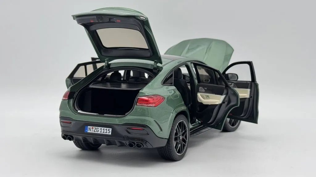 NZG Mercedes-AMG GLE 53e Coupé voiture miniature 1:18 vert