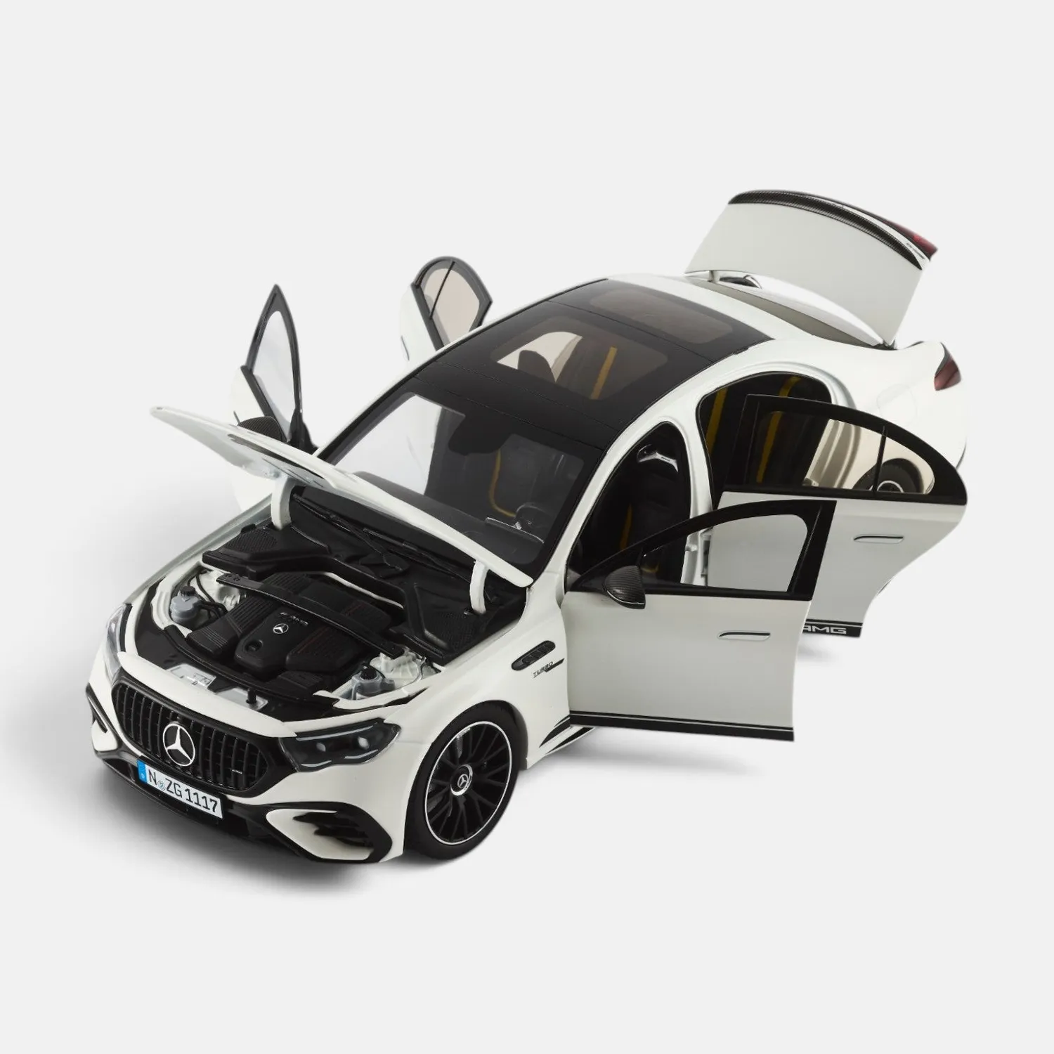 NZG Mercedes-AMG E 53 Hybrid voiture 1:18 Edition One