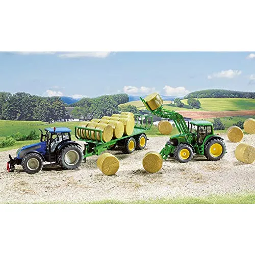 SIKU Farmer 2891 remorque miniature verte 15 balles