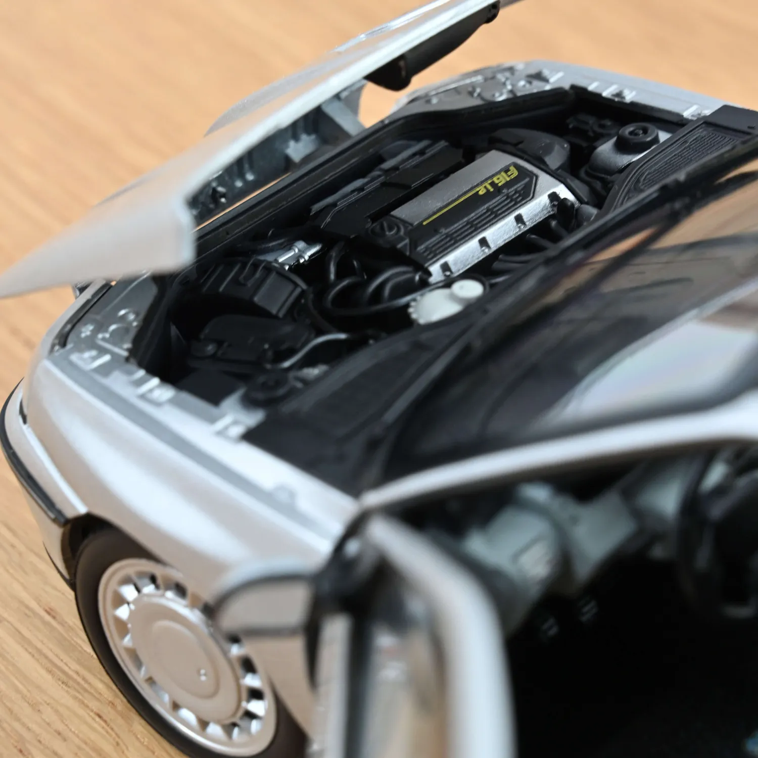 Norev Renault Clio 16S 1992 miniature 1/18 gris