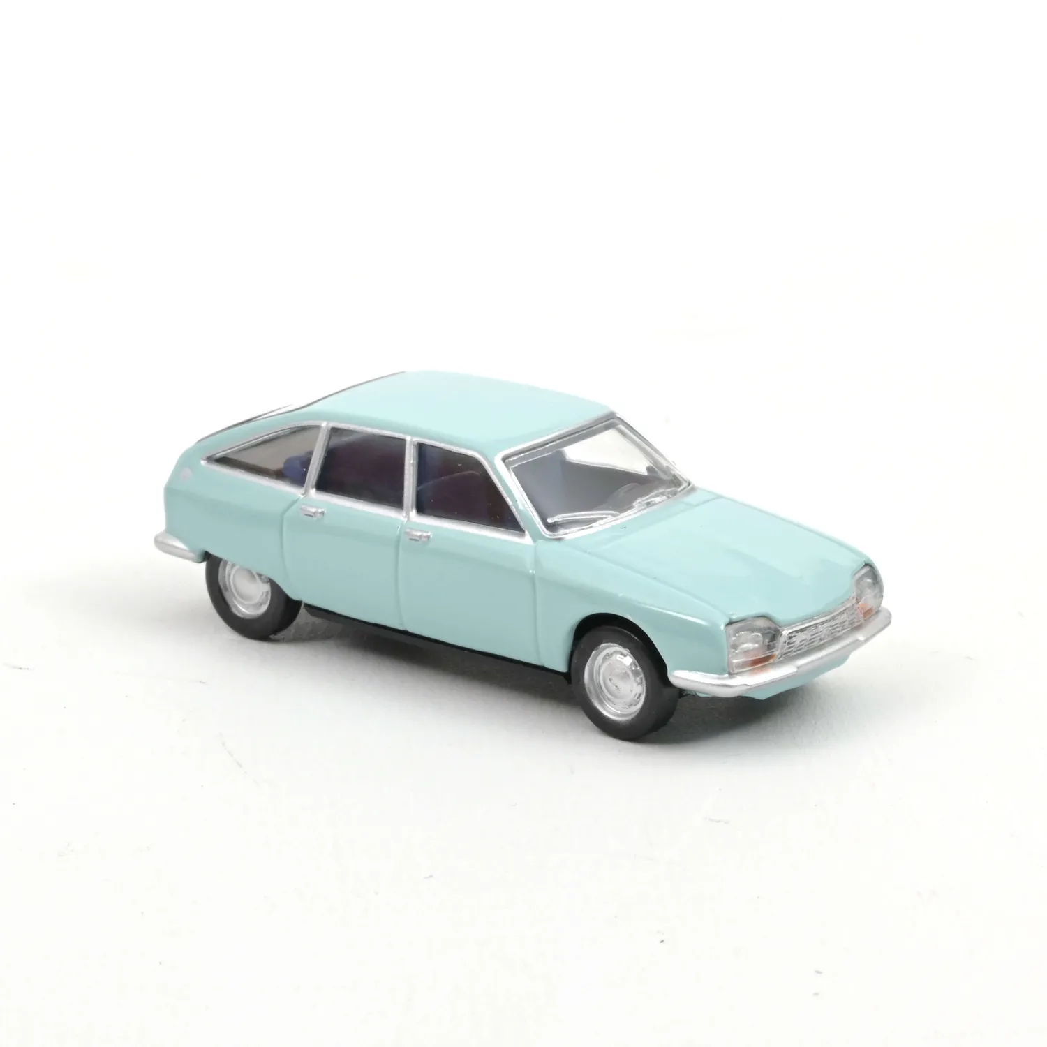 Norev Citroën GS 1971 miniature 1/64 Bleu Thasos