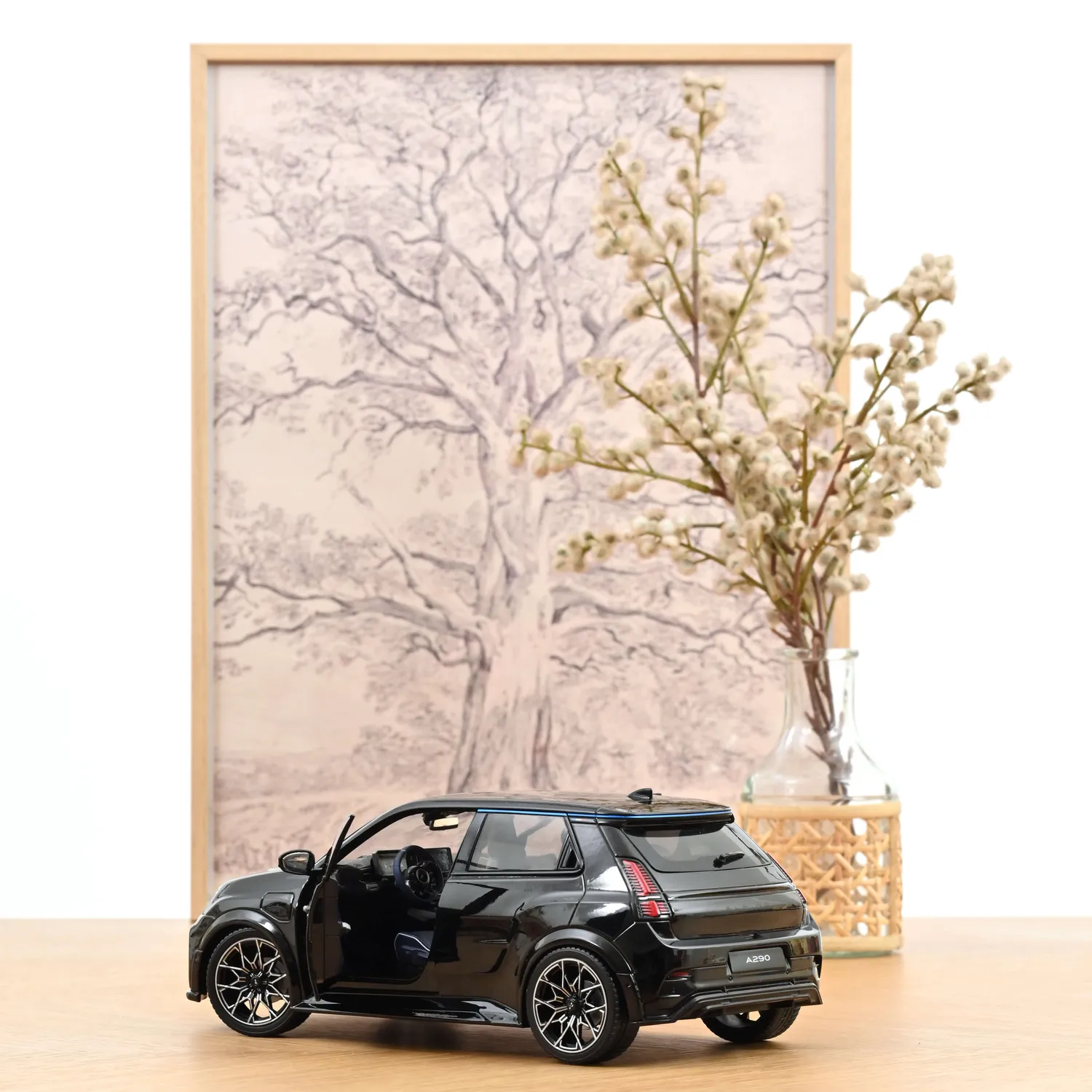Norev Alpine A290 GTS 2025 miniature 1/18 noir 300pcs