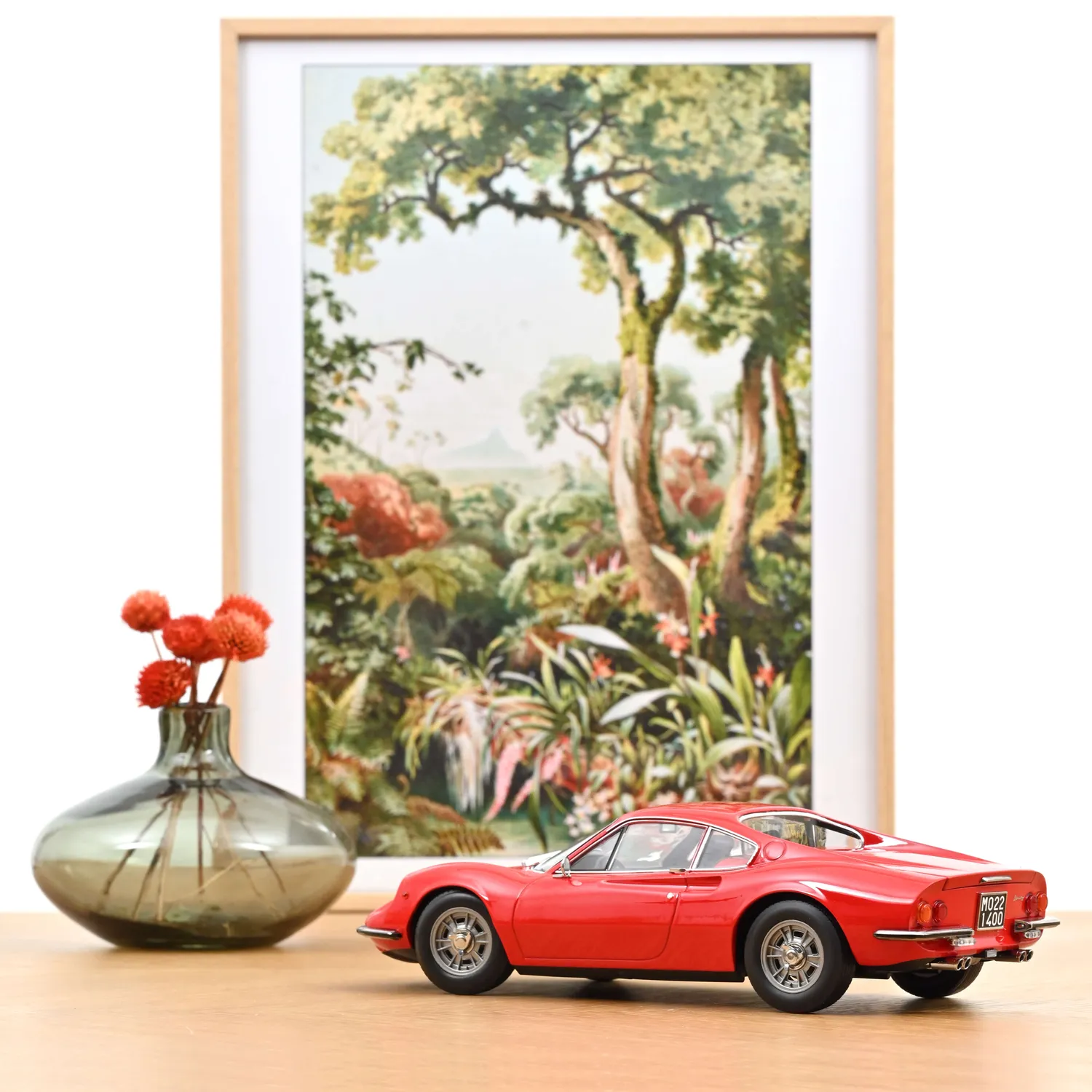 Norev Dino 246 GT 1968 miniature 1/18 rouge Chiaro