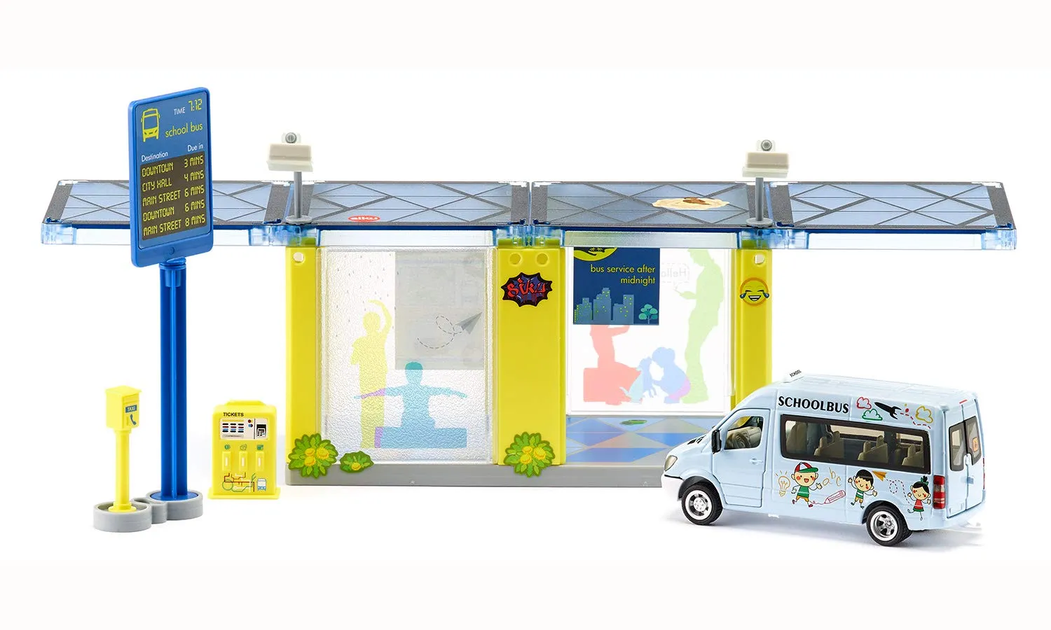 Siku World 5506 héliport miniature Heli Taxi