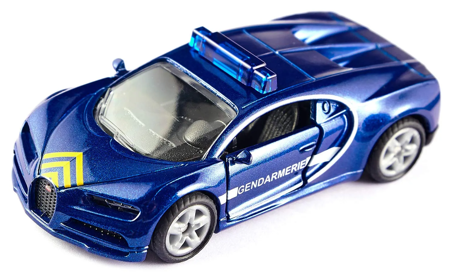 SIKU Super 1541 Bugatti Chiron police bleue métal