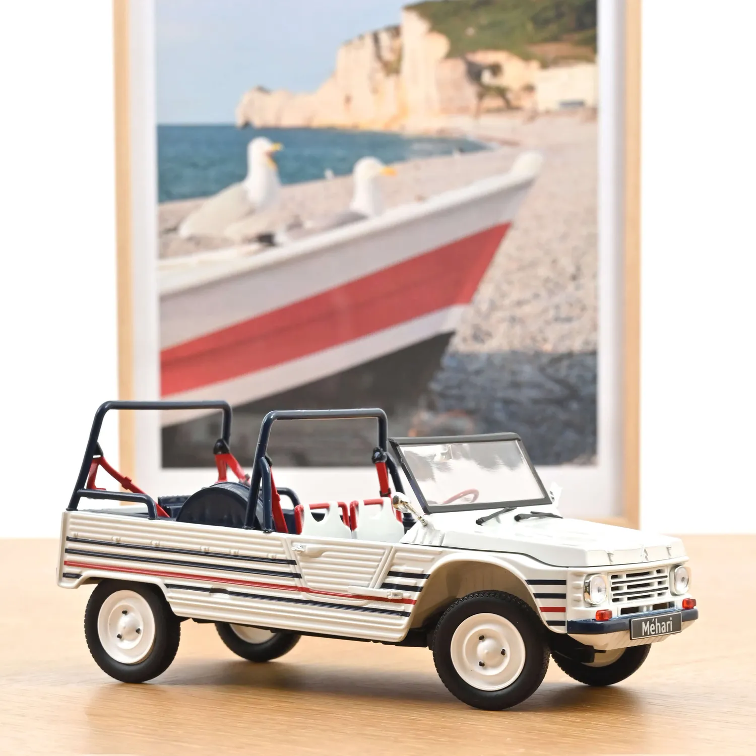 Norev Citroën Méhari 2016 miniature 1/18 tricolore