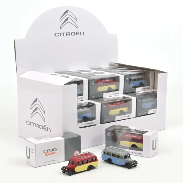 Norev Citroën U23 Bus 1947 voiture miniature 1/87 display 36
