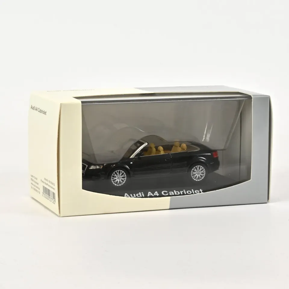 Norev Audi A4 Cabriolet 2006 miniature 1/43 noir fantôme