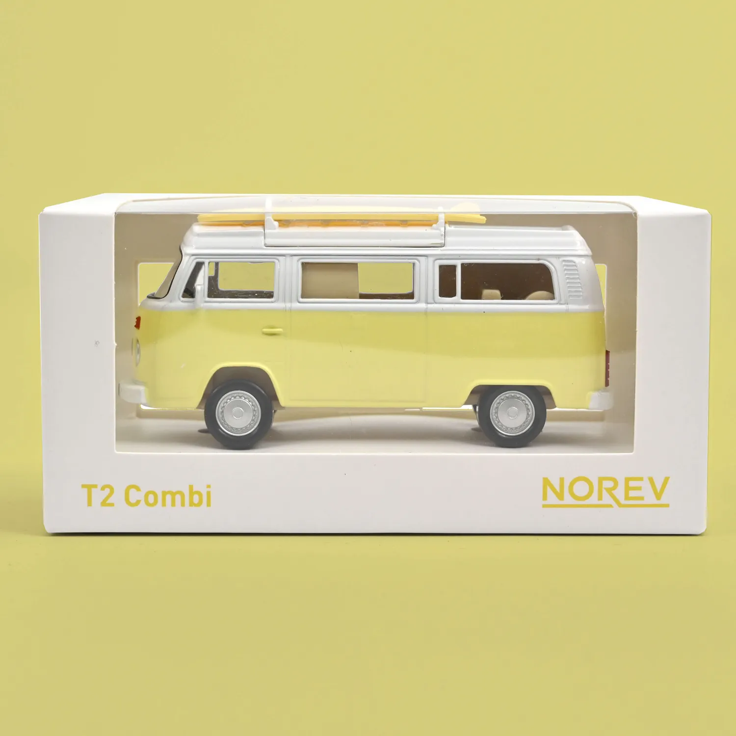 Norev Volkswagen Combi T2b 1973 jet-car 1/43 jaune pastel