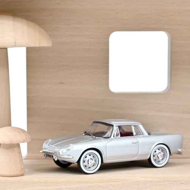 Norev Alpine A108 Coupé 2+2 1961 miniature 1/43 argent