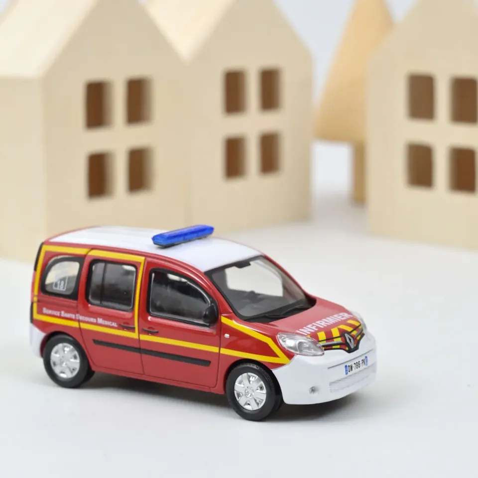 Norev Renault Kangoo 2013 miniature 1/43 Pompiers SSSM