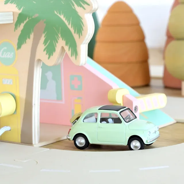 Norev Fiat 500 F 1965 Jet-car 1/43 vert clair