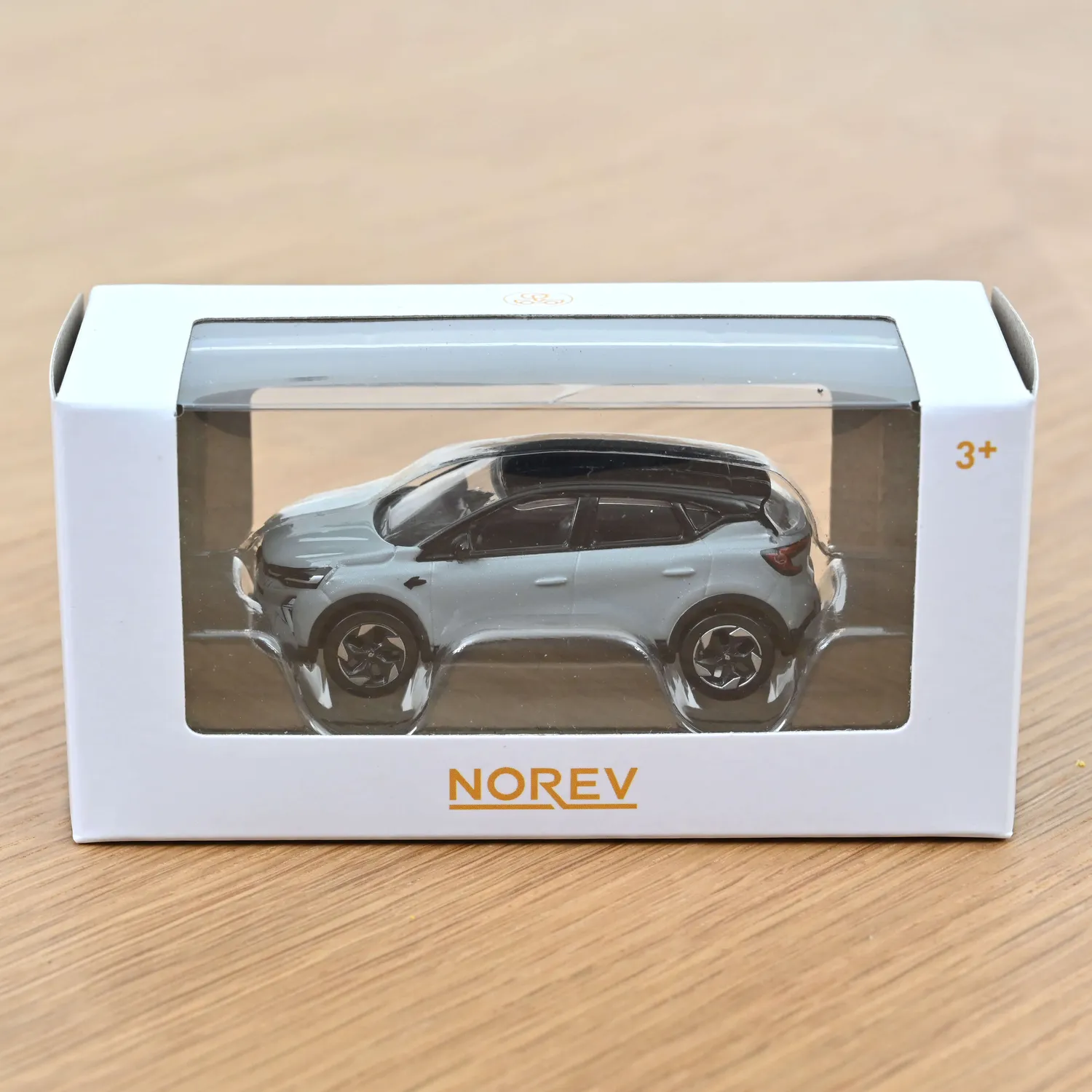 Norev Renault Captur 2024 voiture miniature 1/64 gris rafale