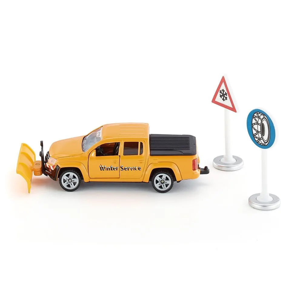 Siku Super 2546 VW Amarok chasse-neige orange