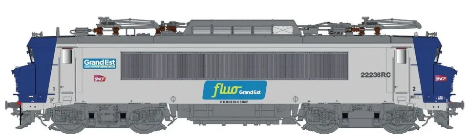 MINIS BB 22236 locomotive électrique SNCF Ep.VI