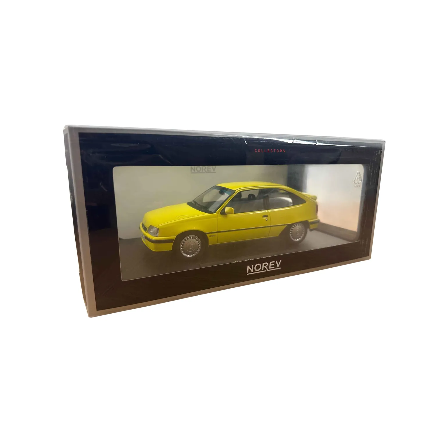 Norev Opel Kadett GSi 1987 miniature 1/18 jaune