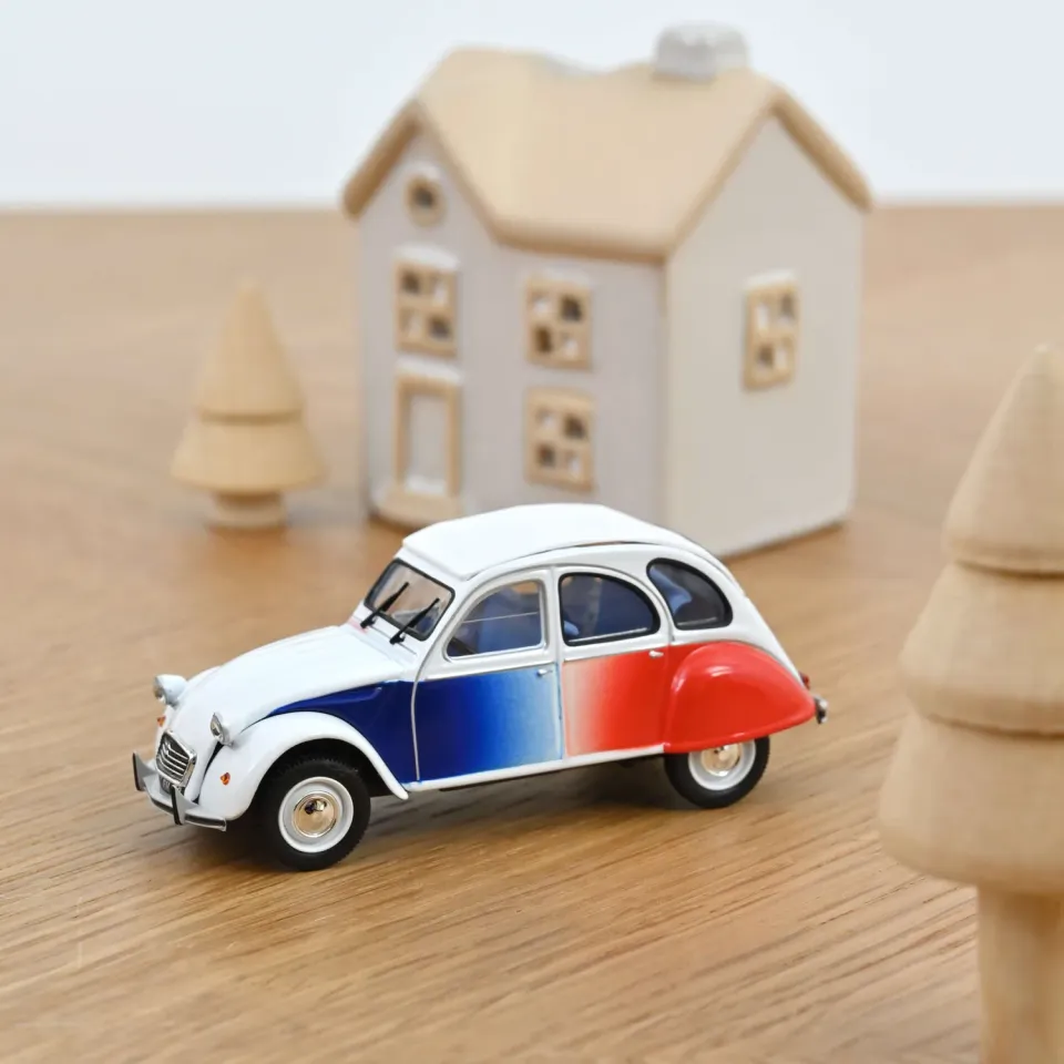Norev Citroën 2CV Cocorico 1986 voiture miniature 1/43