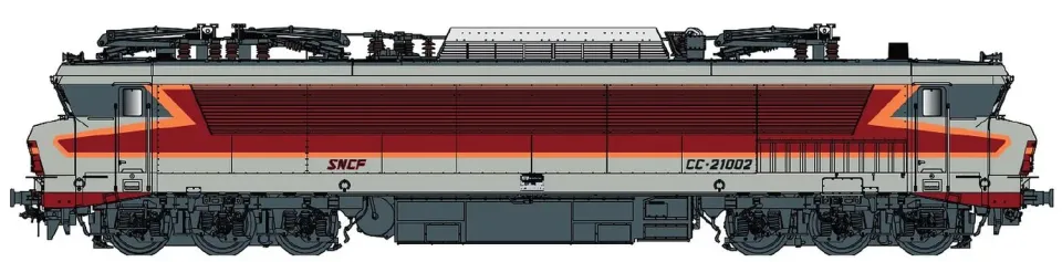 MINIS CC 21002 SNCF Ep.IV locomotive Arzens N