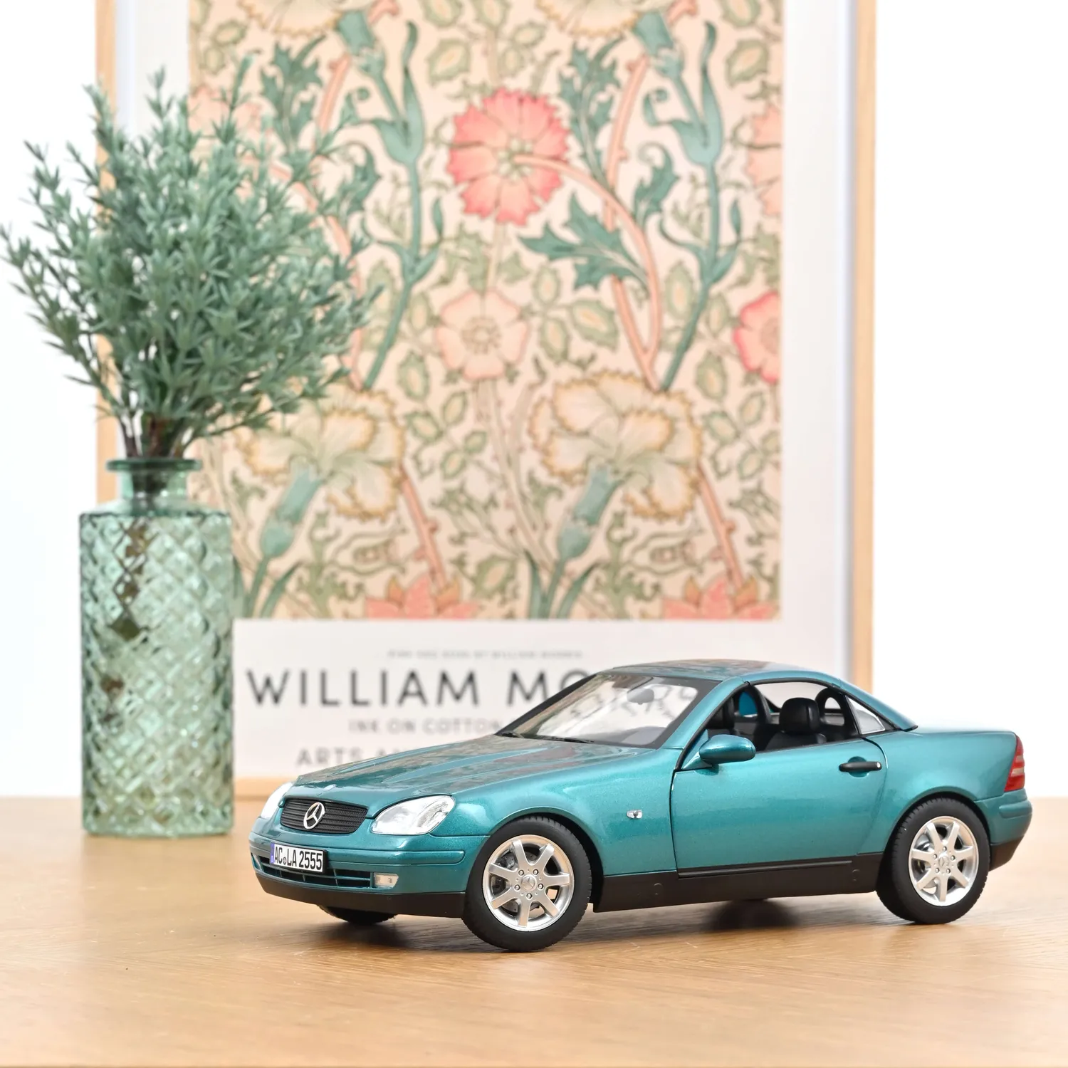 Norev Mercedes-Benz SLK 1996 miniature 1/18 vert vivianit