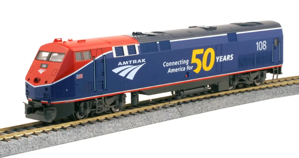 MINIS GE P42 Amtrak locomotive diesel 108 Ep VI son