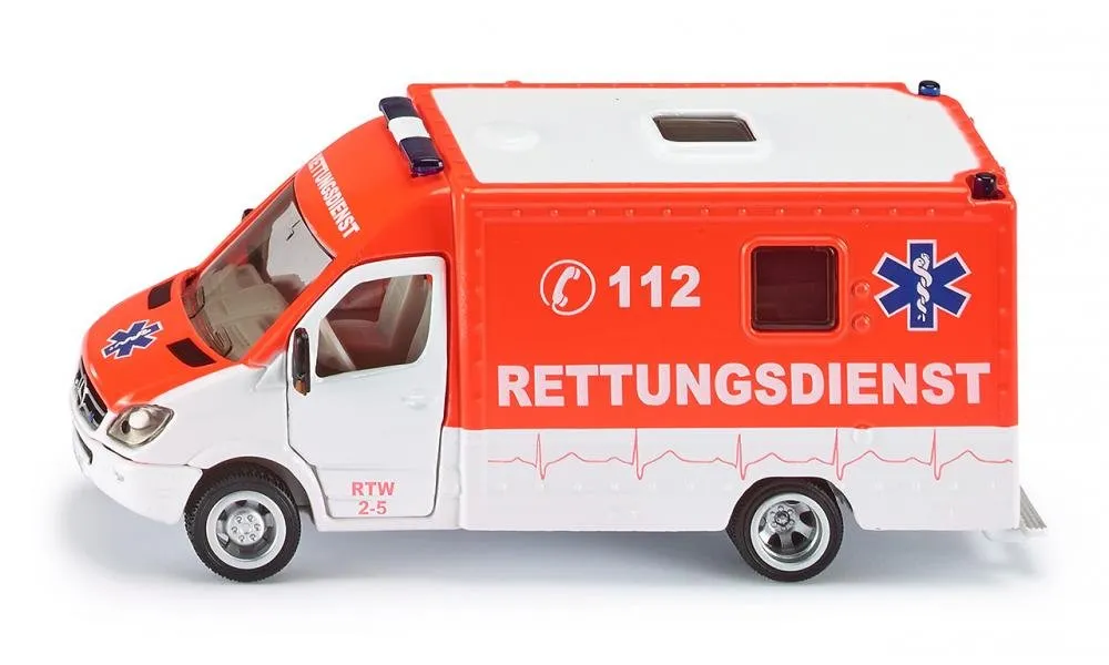 Siku Super 2549 Cayenne remorque aéroglisseur miniature 1/55 rouge