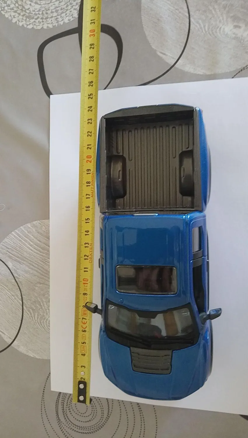 Maisto Ford F150 Raptor 2017 pickup miniature 1:24 bleu
