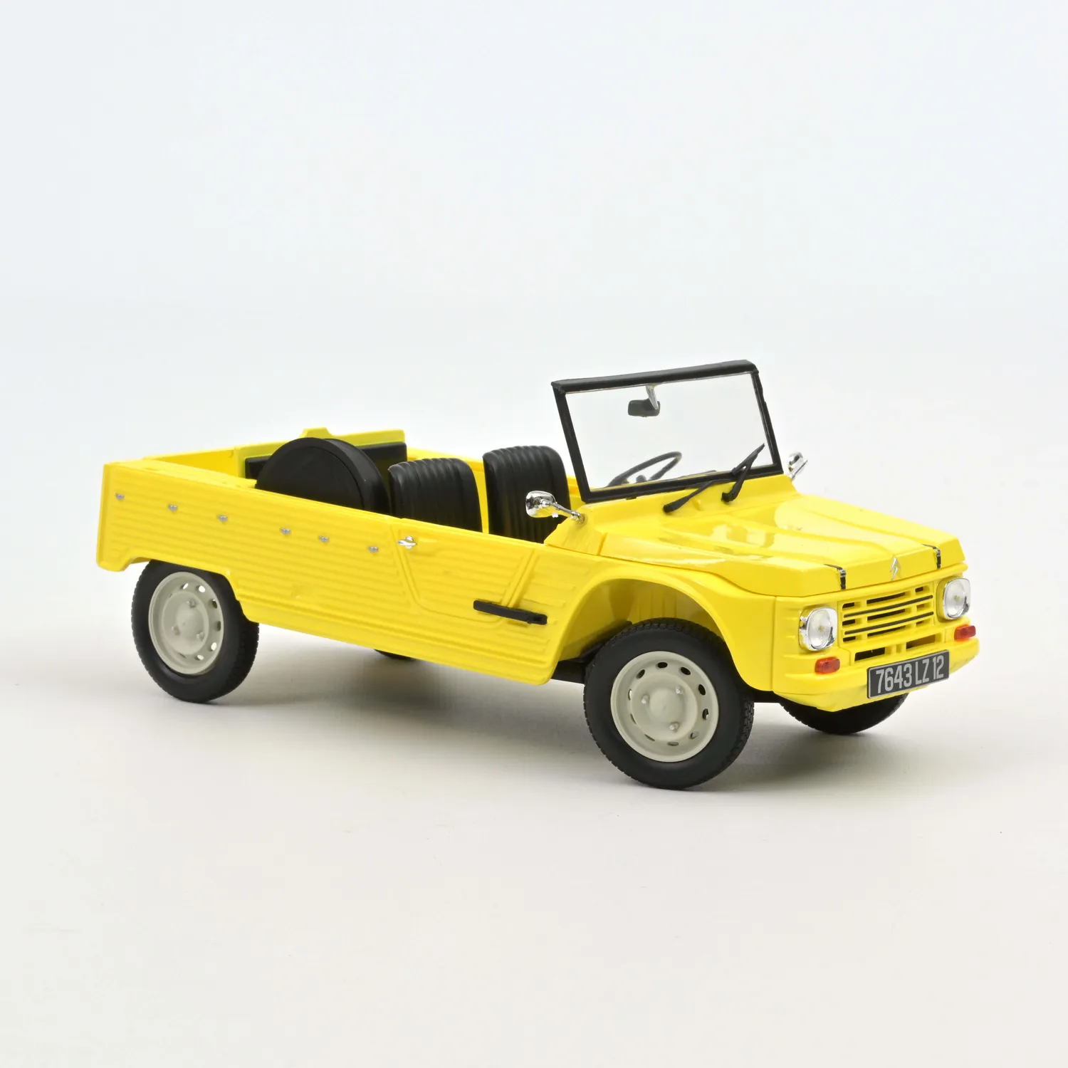 Norev Citroen Mehari 1983 voiture miniature 1/18 jaune
