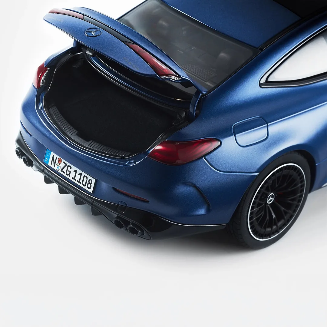 NZG Mercedes-AMG CLE 53 Coupé miniature 1/18 bleu spectral