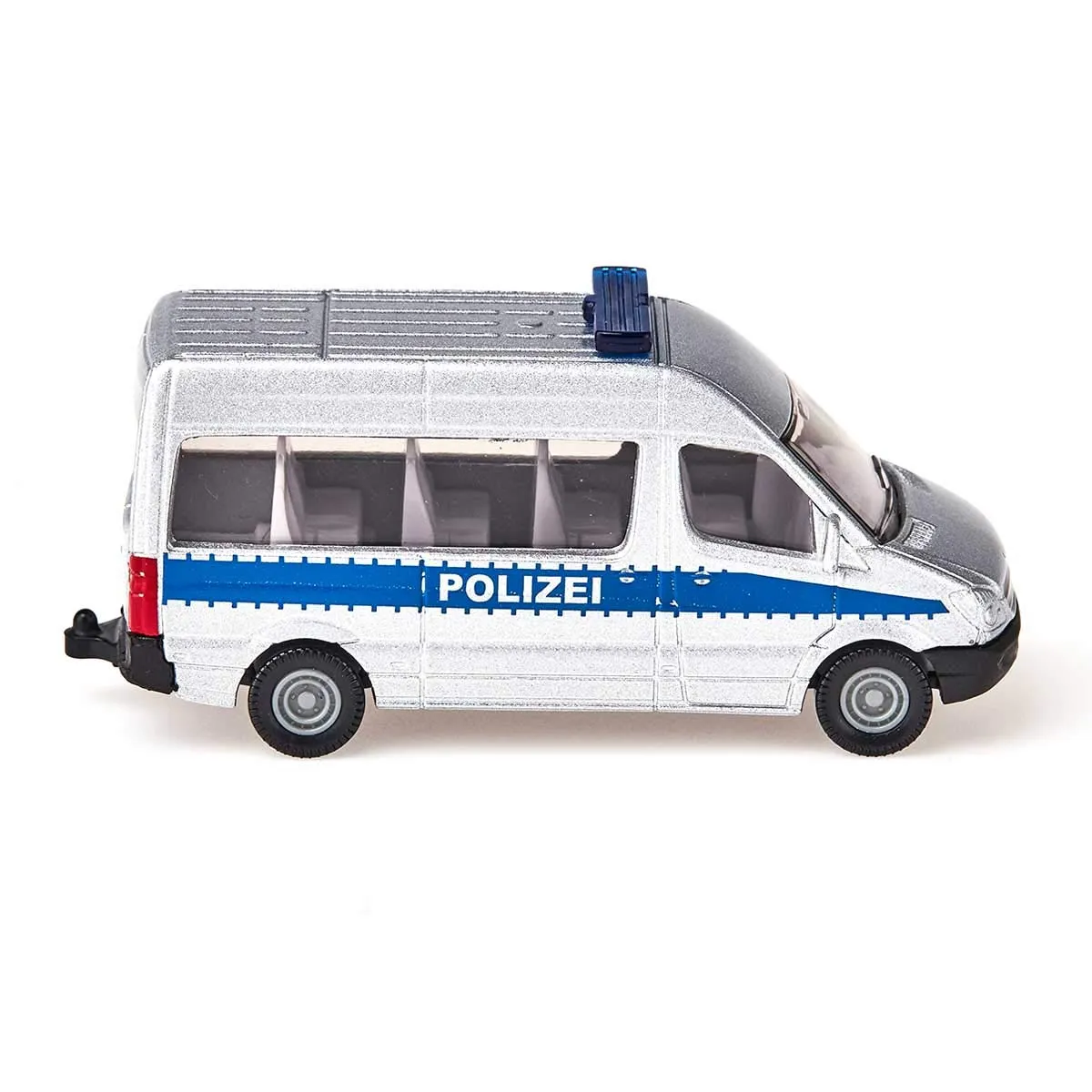 Siku 0804 fourgon police jouet métal 8,2 cm argenté